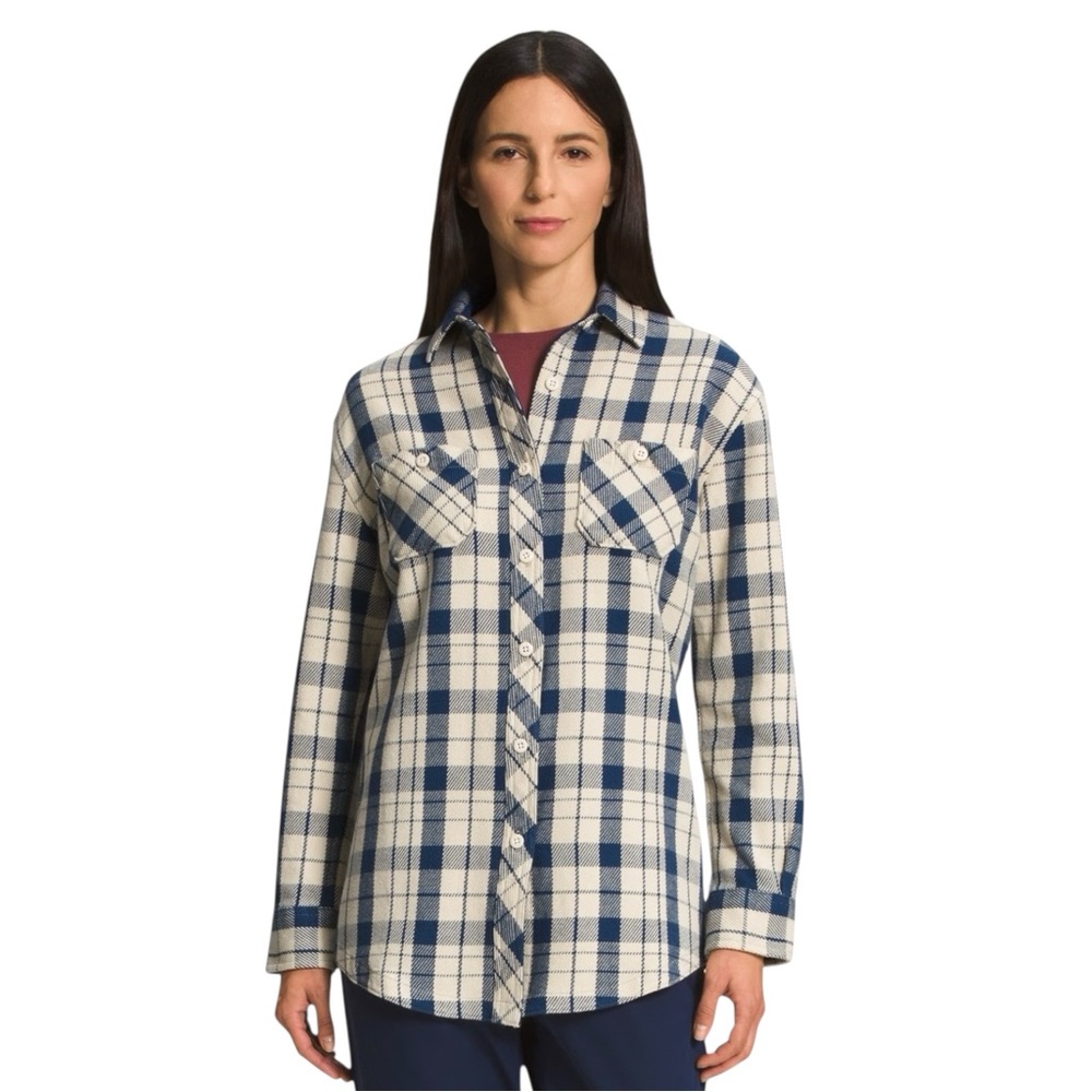 The North Face Womens Valley Twill Long Sleeve Flannel Shirt